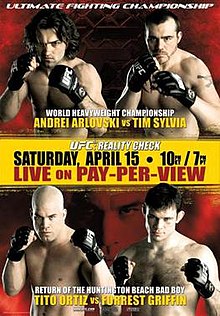 UFC 59: Reality Check - UFC Event Poster (April 15, 2006)