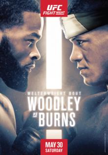 UFC Fight Night: Woodley vs. Burns - UFC Event Poster (May 30, 2020)