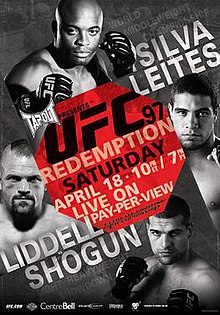 UFC 97: Redemption - UFC Event Poster (April 18, 2009)