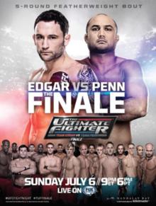 The Ultimate Fighter: Team Edgar vs. Team Penn Finale - UFC Event Poster (July 06, 2014)