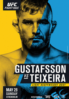 UFC Fight Night: Gustafsson vs. Teixeira - UFC Event Poster (May 28, 2017)