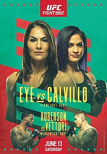 UFC Fight Night: Eye vs. Calvillo - UFC Event Poster (June 13, 2020)