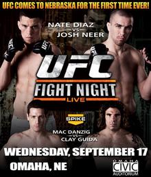 UFC Fight Night: Diaz vs Neer - UFC Event Poster (September 17, 2008)