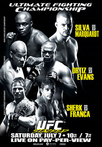 UFC 73: Stacked - UFC Event Poster (July 07, 2007)