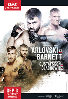 UFC Fight Night: Arlovski vs. Barnett - UFC Event Poster (September 03, 2016)