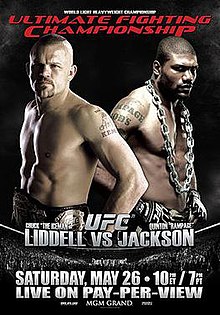 UFC 71: Liddell vs Jackson - UFC Event Poster (May 26, 2007)