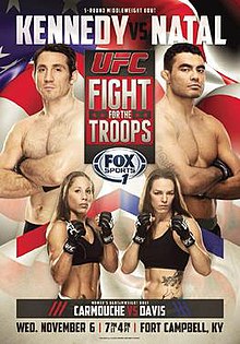 UFC Fight Night: Fight for the Troops 3 - UFC Event Poster (November 06, 2013)