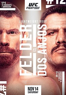 UFC Fight Night: Felder vs. Dos Anjos - UFC Event Poster (November 14, 2020)