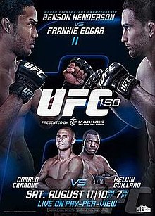 UFC 150: Henderson vs Edgar II - UFC Event Poster (August 11, 2012)