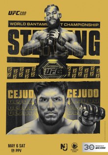 UFC 288: Sterling vs. Cejudo - UFC Event Poster (May 06, 2023)