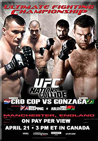 UFC 70: Nations Collide - UFC Event Poster (April 21, 2007)