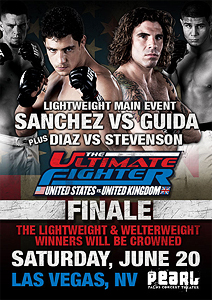 The Ultimate Fighter: United States vs. United Kingdom Finale - UFC Event Poster (June 20, 2009)