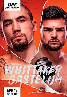 UFC Fight Night: Whittaker vs. Gastelum - UFC Event Poster (April 17, 2021)