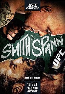 UFC Fight Night: Smith vs. Spann - UFC Event Poster (September 18, 2021)