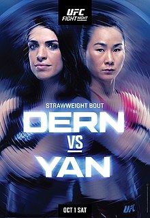 UFC Fight Night: Dern vs. Yan - UFC Event Poster (October 01, 2022)