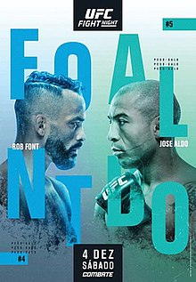 UFC Fight Night: Font vs. Aldo - UFC Event Poster (December 04, 2021)