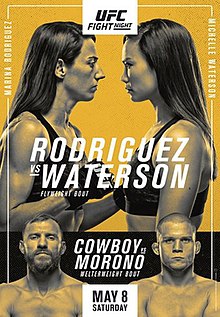 UFC Fight Night: Rodriguez vs. Waterson - UFC Event Poster (May 08, 2021)