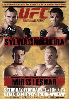 UFC 81: Breaking Point - UFC Event Poster (February 02, 2008)