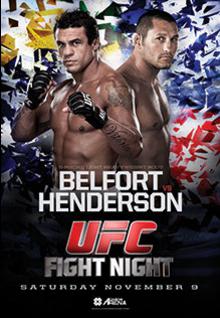 UFC Fight Night: Belfort vs Henderson 2 - UFC Event Poster (November 09, 2013)