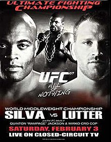 UFC 67: All or Nothing - UFC Event Poster (February 03, 2007)