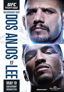 UFC Fight Night: Dos Anjos vs. Lee - UFC Event Poster (May 18, 2019)