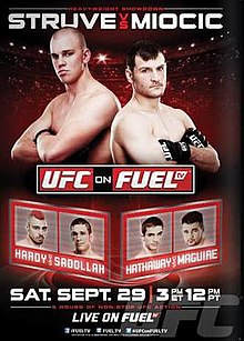 UFC on FUEL TV: Struve vs Miocic - UFC Event Poster (September 29, 2012)