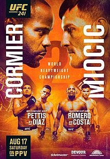 UFC 241: Cormier vs. Miocic 2 - UFC Event Poster (August 17, 2019)