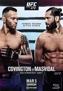 UFC 272: Covington vs. Masvidal - UFC Event Poster (March 05, 2022)