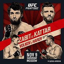 UFC Fight Night: Zabit vs. Kattar - UFC Event Poster (November 09, 2019)