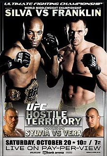 UFC 77: Hostile Territory - UFC Event Poster (October 20, 2007)