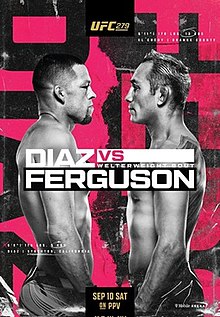 UFC 279: Diaz vs. Ferguson - UFC Event Poster (September 10, 2022)