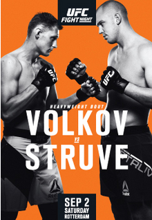 UFC Fight Night: Volkov vs. Struve - UFC Event Poster (September 02, 2017)