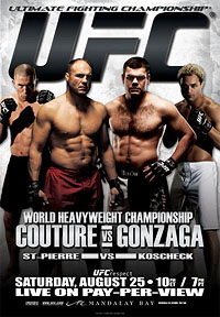 UFC 74: Respect - UFC Event Poster (August 25, 2007)