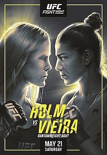 UFC Fight Night: Holm vs. Vieira - UFC Event Poster (May 21, 2022)