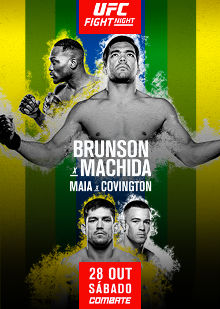 UFC Fight Night: Brunson vs. Machida - UFC Event Poster (October 28, 2017)