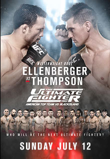 The Ultimate Fighter: American Top Team vs. Blackzilians Finale - UFC Event Poster (July 12, 2015)