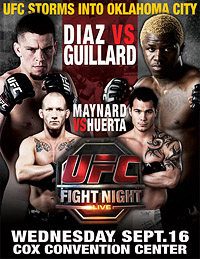 UFC Fight Night: Diaz vs Guillard - UFC Event Poster (September 16, 2009)