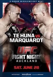 UFC Fight Night: Te Huna vs Marquardt - UFC Event Poster (June 28, 2014)