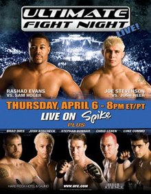 UFC Fight Night 4 - UFC Event Poster (April 06, 2006)