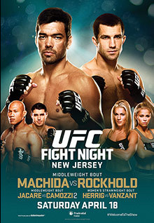 UFC on FOX: Machida vs Rockhold - UFC Event Poster (April 18, 2015)