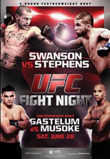 UFC Fight Night: Swanson vs Stephens - UFC Event Poster (June 28, 2014)