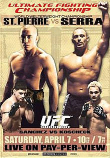 UFC 69: Shootout - UFC Event Poster (April 07, 2007)