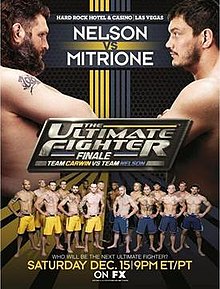 The Ultimate Fighter: Team Carwin vs. Team Nelson Finale - UFC Event Poster (December 15, 2012)