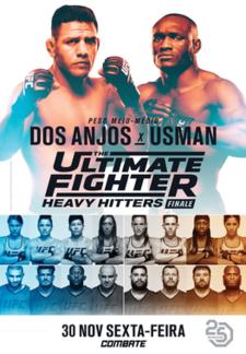 The Ultimate Fighter: Heavy Hitters Finale - UFC Event Poster (November 30, 2018)