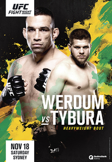 UFC Fight Night: Werdum vs. Tybura - UFC Event Poster (November 18, 2017)