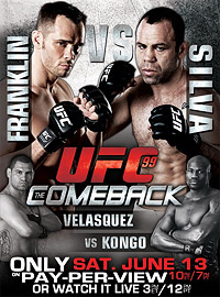 UFC 99: The Comeback - UFC Event Poster (June 13, 2009)