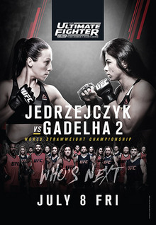 The Ultimate Fighter: Team Joanna vs. Team Cláudia Finale - UFC Event Poster (July 08, 2016)