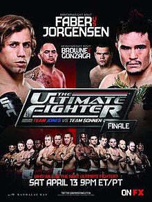 The Ultimate Fighter: Team Jones vs. Team Sonnen Finale - UFC Event Poster (April 13, 2013)