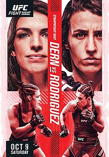 UFC Fight Night: Dern vs. Rodriguez - UFC Event Poster (October 09, 2021)