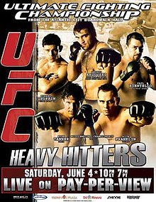 UFC 53: Heavy Hitters - UFC Event Poster (June 04, 2005)